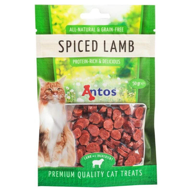 ANTOS Spiced Lamb skanėstai katėms su ėriena 50g